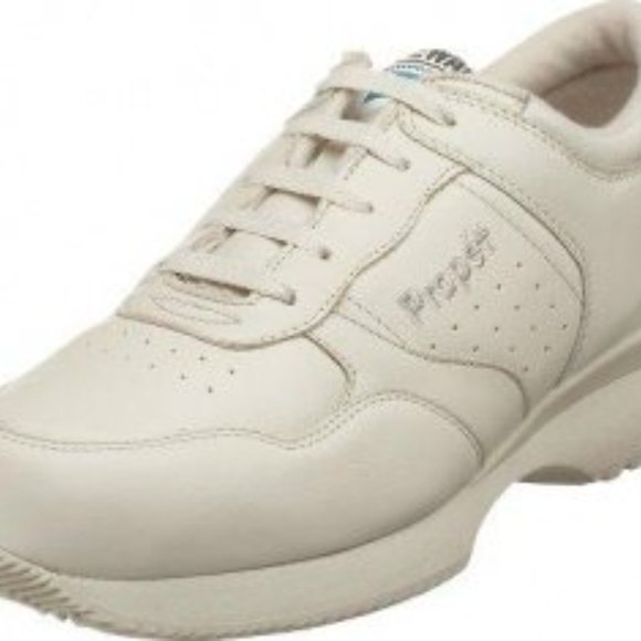 New men's Propet Lifewalker lace D width beige - Picture 5 of 7